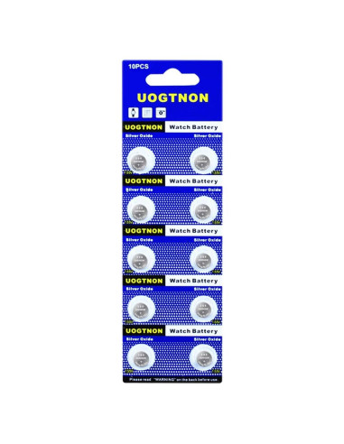 Batería de Reloj 394 SR936SW 1.55V Paquete de 10 Unidades