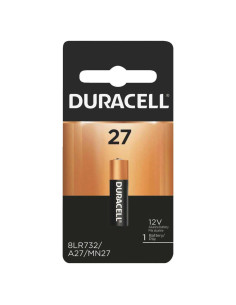 Batería Alcalina Duracell 27 12V Larga Duración - 1 Cuenta