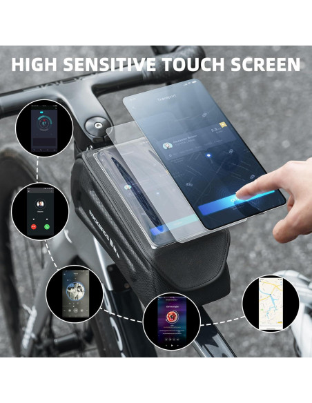 Bolsa para Bicicleta ROCKBROS B68/USA Impermeable 1.7L