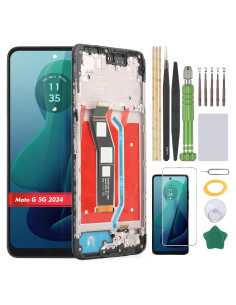Reemplazo Pantalla LCD Incell Motorola Moto G 5G 2024 Negro