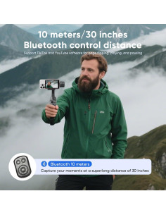 Pantalla Monitor Selfie COKAIYI Rosa 4K 30fps Inalámbrica 2