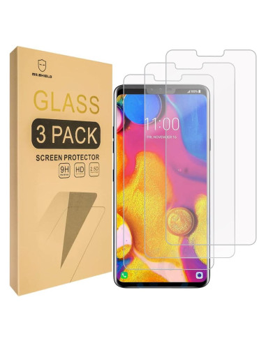 Protector de Pantalla Vidrio Templado Mr.Shield para LG V40 ThinQ