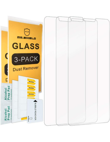 Protector de Pantalla Vidrio Templado Mr.Shield para LG V40 ThinQ