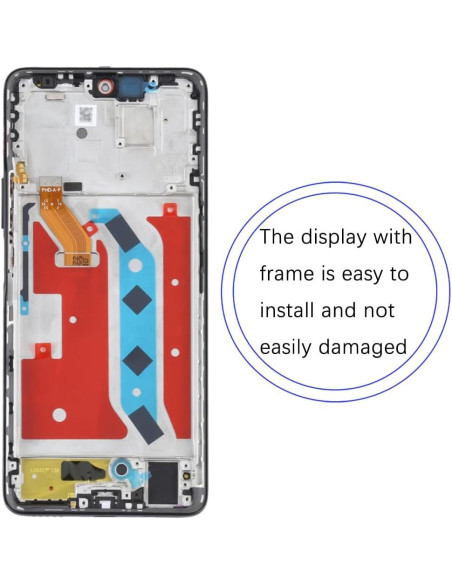 Pantalla LCD Reemplazo Honor X9 4G/5G Negro con Marco