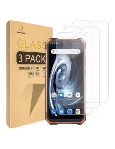 Mr.Shield Protector de Pantalla Vidrio Templado 3 PCS para Blackview BV7100
