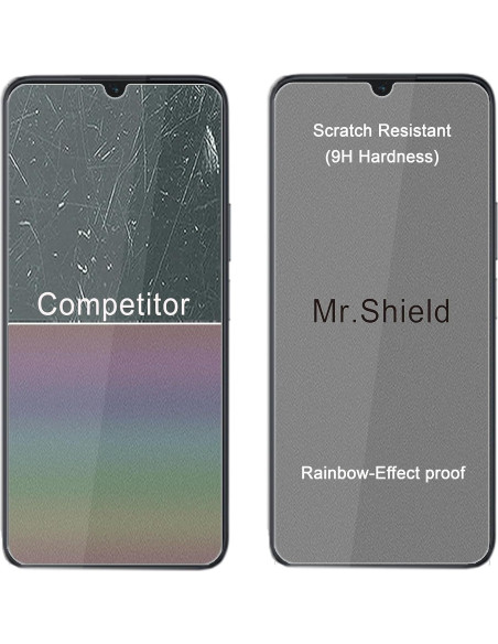 Mr.Shield Protector de Pantalla Vidrio Templado Honor X6a 3 PCS