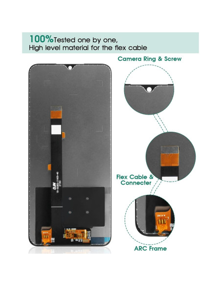 Reemplazo Pantalla Táctil LCD Blackview A55/A55 Pro 6.53"