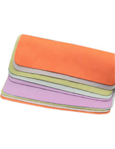 Paños de limpieza de microfibra Krenew 17.5x14.5 cm 10 piezas 2