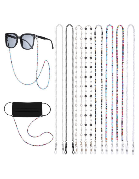 Cadena para Gafas Frienda 8 Piezas Elegante y Versátil