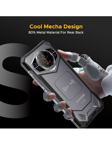 DOOGEE S200 Teléfono Resistente 5G 256GB/32GB AMOLED 6.72"