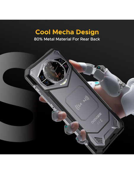 DOOGEE S200 Teléfono Resistente 5G 256GB/32GB AMOLED 6.72"