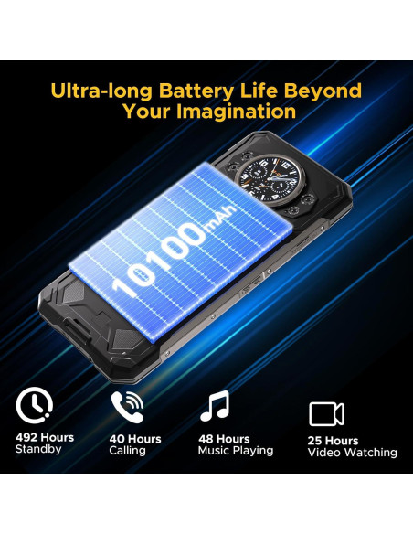 DOOGEE S200 Teléfono Resistente 5G 256GB/32GB AMOLED 6.72"