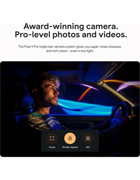 Google Pixel 9 Pro XL - Teléfono Android 256GB Cuarzo Rosa