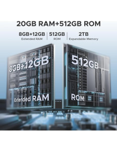 DOOGEE S Punk Pro 2025 Teléfono Resistente 20GB 512GB 128dB 2