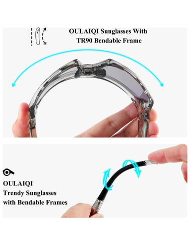 Gafas Deportivas OULAIQI UV400 para Ciclismo y Más
