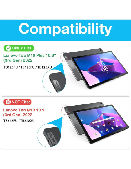 Protector de Pantalla ProCase para Lenovo Tab M10 Plus 10.6"