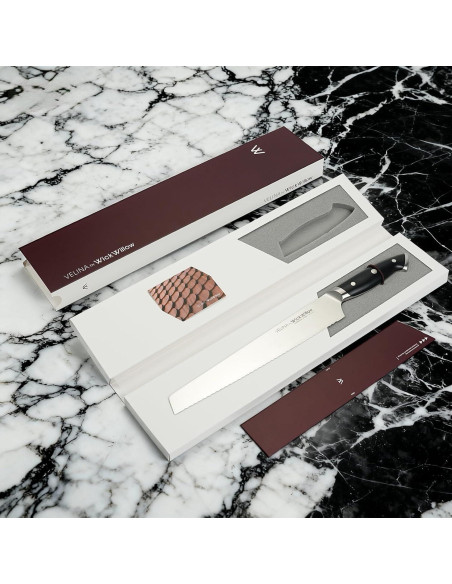 Cuchillo de Pan WICKWILLOW 25.4 cm Acero Alemán Ultra Afilado