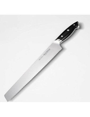 Cuchillo de Pan WICKWILLOW 25.4 cm Acero Alemán Ultra Afilado