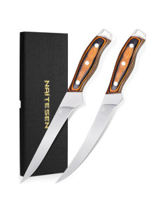 Juego de cuchillos de deshuesar Naitesen 2PCS acero 10Cr18Mov