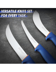 Conjunto de Cuchillos de Carnicería Dragon Riot 3 Pcs - Acero Inoxidable 2