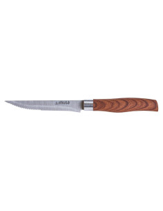 Cuchillo de Carne Imusa 11.43 cm Acero Inoxidable Mango Madera