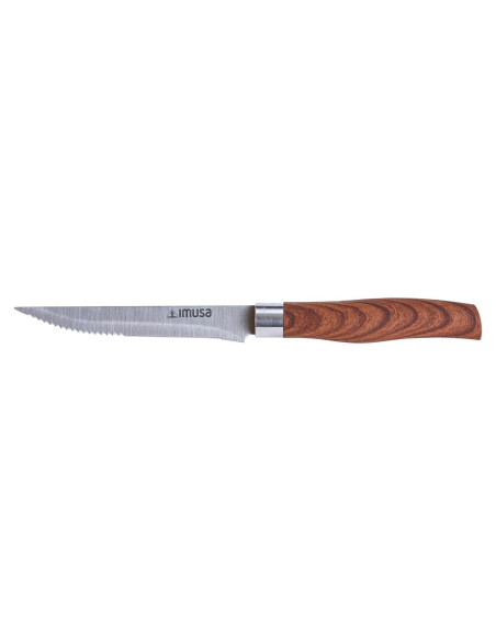 Cuchillo de Carne Imusa 11.43 cm Acero Inoxidable Mango Madera
