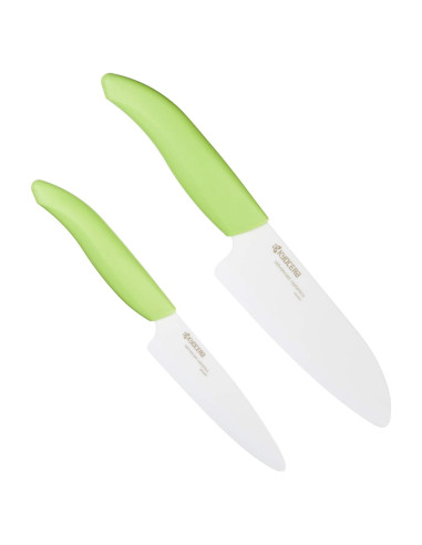 Conjunto de cuchillos de cerámica KYOCERA Revolution 2 piezas