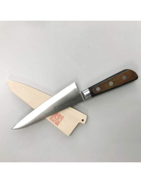 Cuchillo de Chef Japonés Yoshihiro HGB Sabaki 15cm Acero SK-4