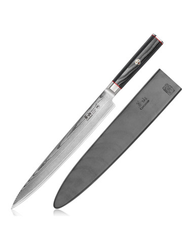 Cuchillo Sashimi Cangshan YARI 25.4 cm Acero Damasco X-7
