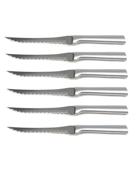 Cuchillo para Cortar Tomates Rada R126, 18.42 cm Hoja Serrada, 6 Piezas