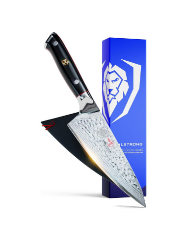 Cuchillo de Chef Dalstrong 15.24 cm Damasco AUS-10V G10 Negro