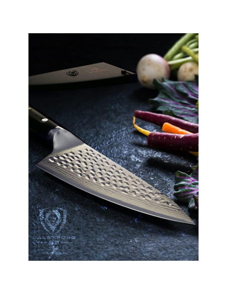 Cuchillo de Chef Dalstrong 15.24 cm Damasco AUS-10V G10 Negro