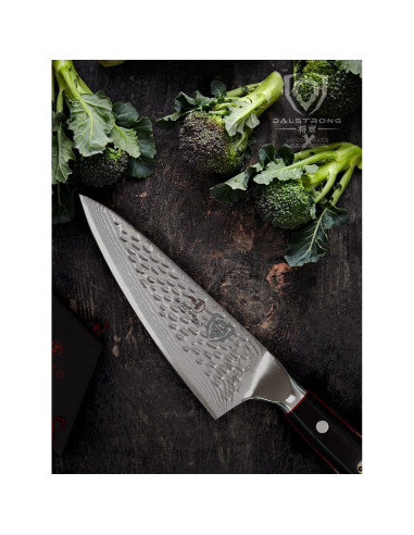 Cuchillo de Chef Dalstrong 15.24 cm Damasco AUS-10V G10 Negro