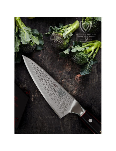 Cuchillo de Chef Dalstrong 15.24 cm Damasco AUS-10V G10 Negro