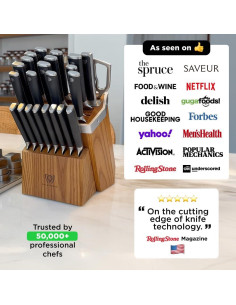 Conjunto de cuchillos de bloque 24 piezas Dalstrong Vanquish 2