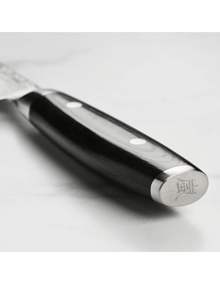 Cuchillo Nakiri Yaxell Ran Plus 16.5 cm Damasco Hecho en Japón