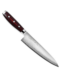 Cuchillo de Chef Yaxell Super Gou 20.32 cm Damasco SG2