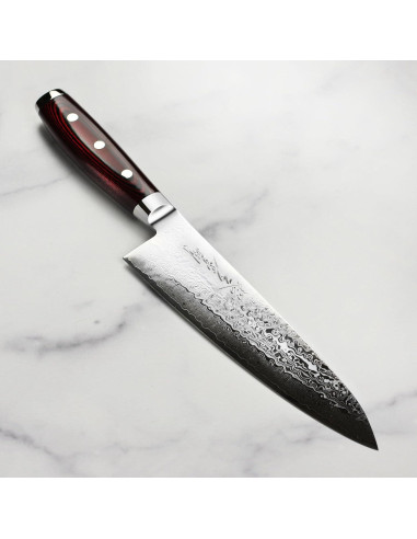 Cuchillo de Chef Yaxell Super Gou 20.32 cm Damasco SG2