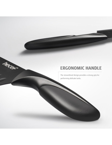 Juego de Cuchillos de Cocina hecef 3 Piezas Acero Inoxidable