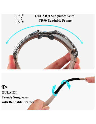 Gafas Deportivas OULAIQI UV400 para Ciclismo y Más