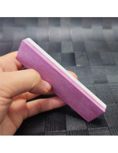 Piedra de Afilado 2 en 1 CBRIGHT Rubí y Ágata 10 cm