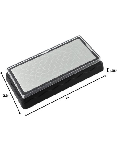 Piedra de Afilado Doble Cara YCAMMIN 600/1200 Grano Diamante