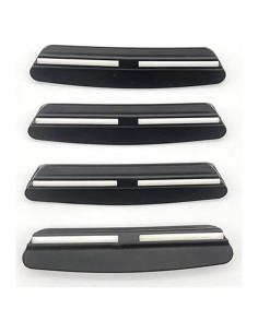 4 Guías de Afilado de Cuchillos Ceilyweli 15 Grados Negras