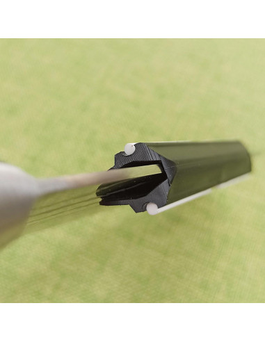 4 Guías de Afilado de Cuchillos Ceilyweli 15 Grados Negras