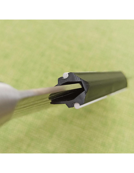 4 Guías de Afilado de Cuchillos Ceilyweli 15 Grados Negras