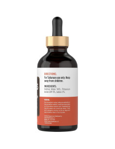 Carlyle Iodo de Lugol 2% 118 ml - Solución de Yoduro de Potasio 2
