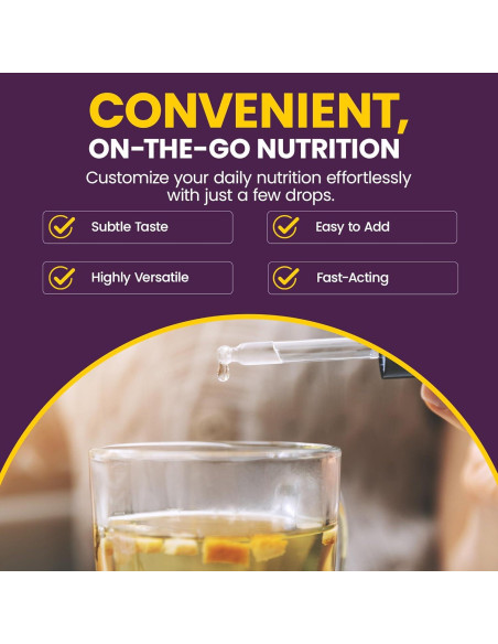 Suplemento Líquido de Potasio WellnessOne - 49.6 ml - Vegano