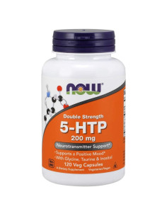 Suplemento 5-HTP 200 mg Now Foods 120 VegCaps