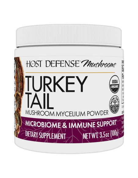 Polvo de Hongo Cola de Pavo Host Defense 99.22 g - Salud Digestiva