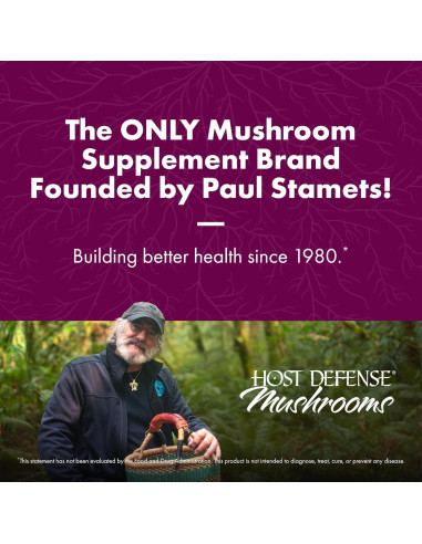 Polvo de Hongo Cola de Pavo Host Defense 99.22 g - Salud Digestiva